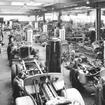 1941: Assemblage Scania fabriek Sodertalje 